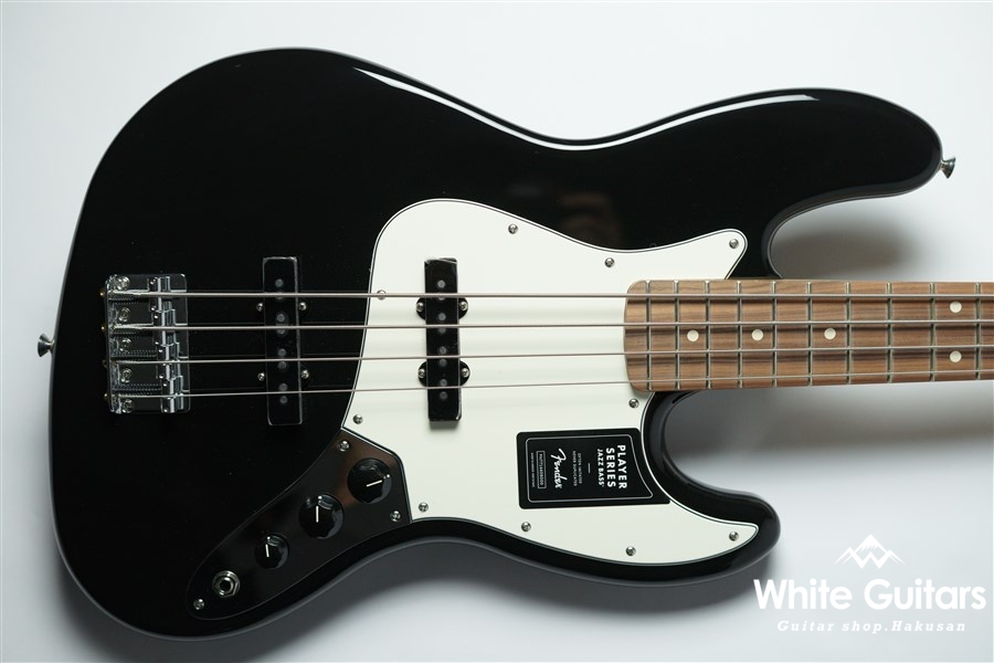 Fender Player Jazz Bass - Black | White Guitars Online Store